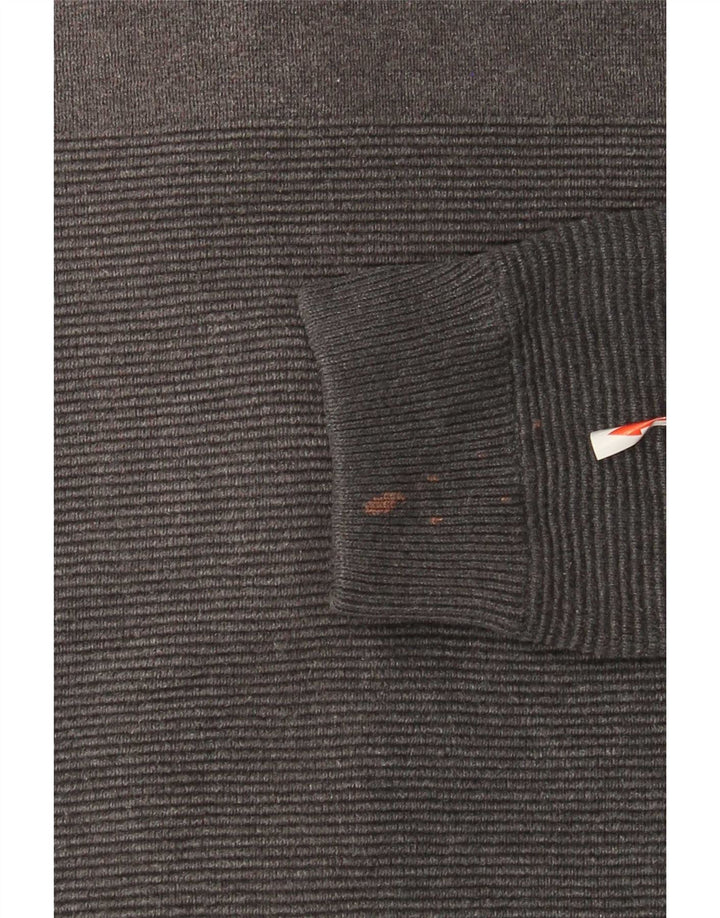 Zara Boys Cardigan Sweater 11-12 Years Medium Grey Cotton