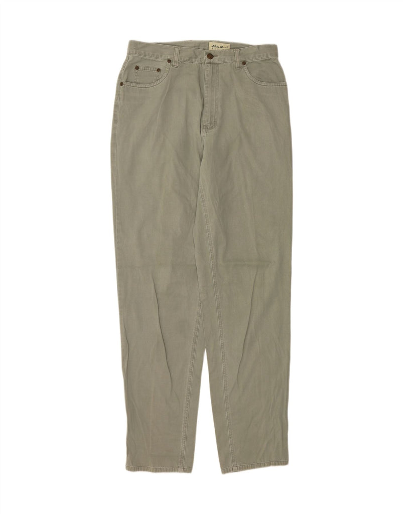 EDDIE BAUER Boys Tapered Jeans 13-14 Years Khaki Cotton Vintage Eddie Bauer and Second-Hand Eddie Bauer from Messina Hembry 