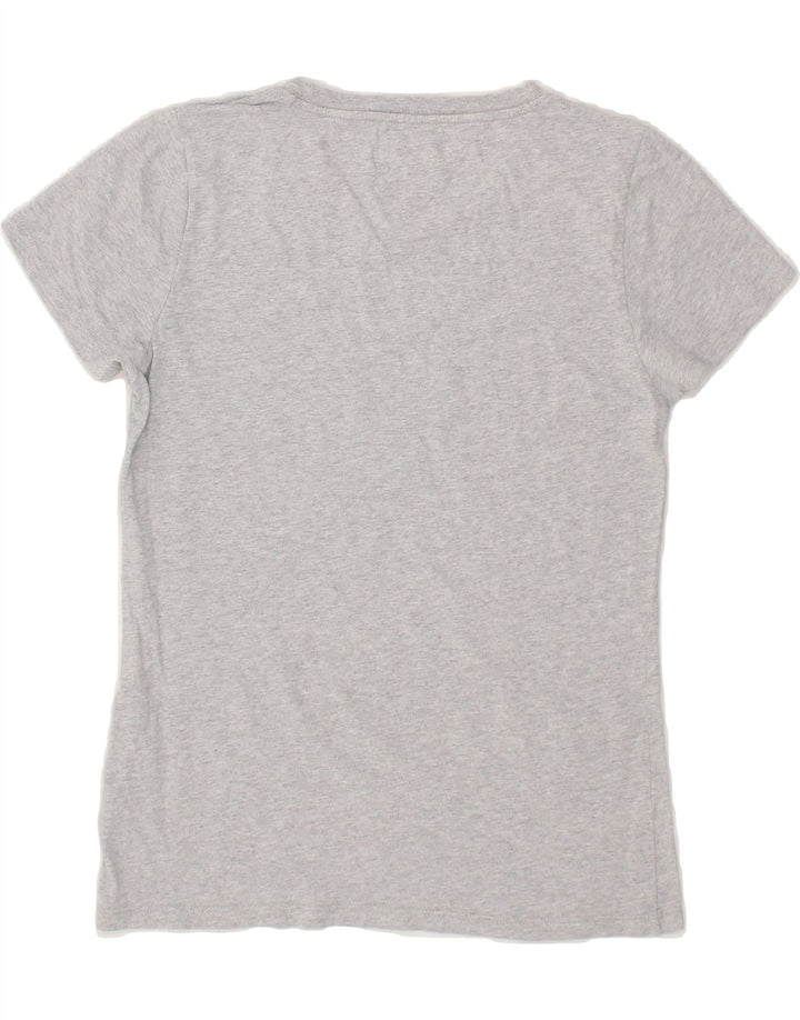 TOMMY HILFIGER Mens Graphic T-Shirt Top Small Grey Cotton Vintage Tommy Hilfiger and Second-Hand Tommy Hilfiger from Messina Hembry 