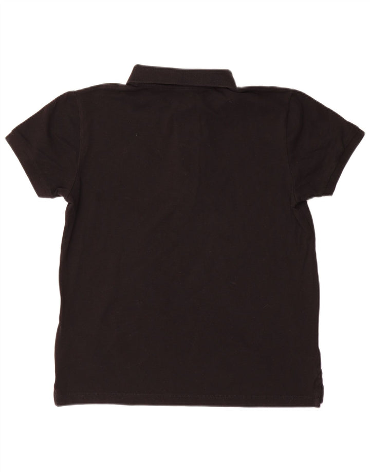 DIESEL Mens Polo Shirt Medium Black Cotton