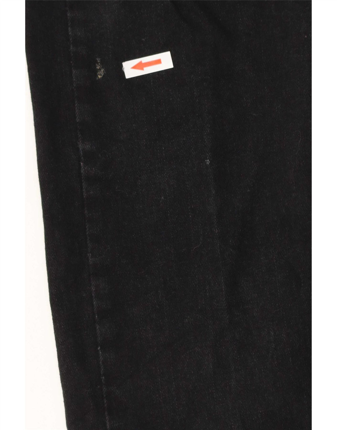 Lee Mens Regular Fit Straight Jeans W30 L32 Black Cotton