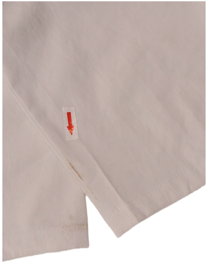 Puma Mens Straight Casual Trousers W32 L32 White Polyester