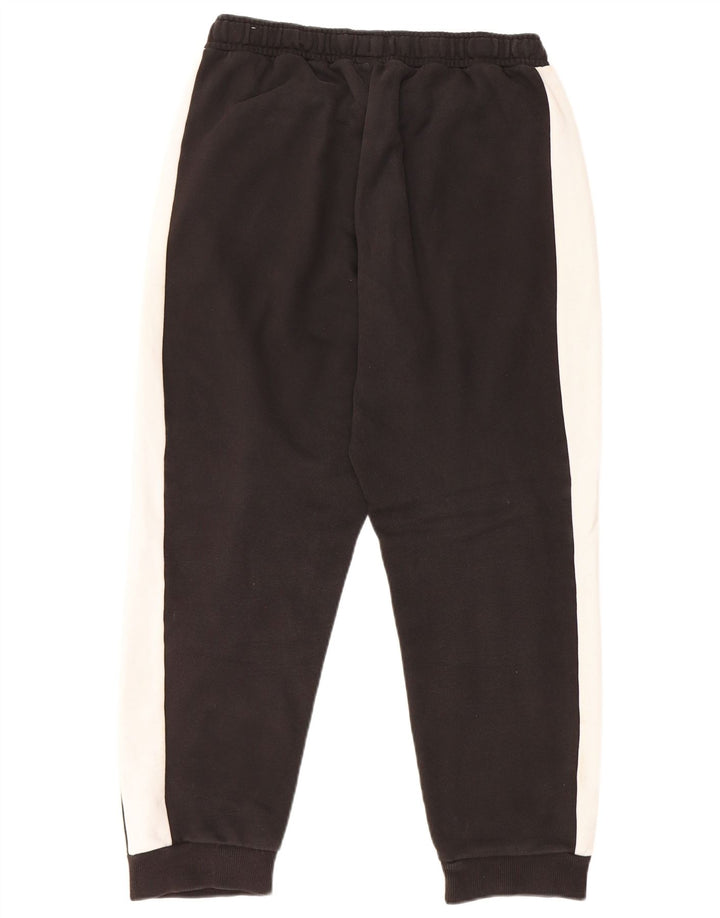 Puma Mens Crop Tracksuit Trousers Joggers Medium Black Colourblock