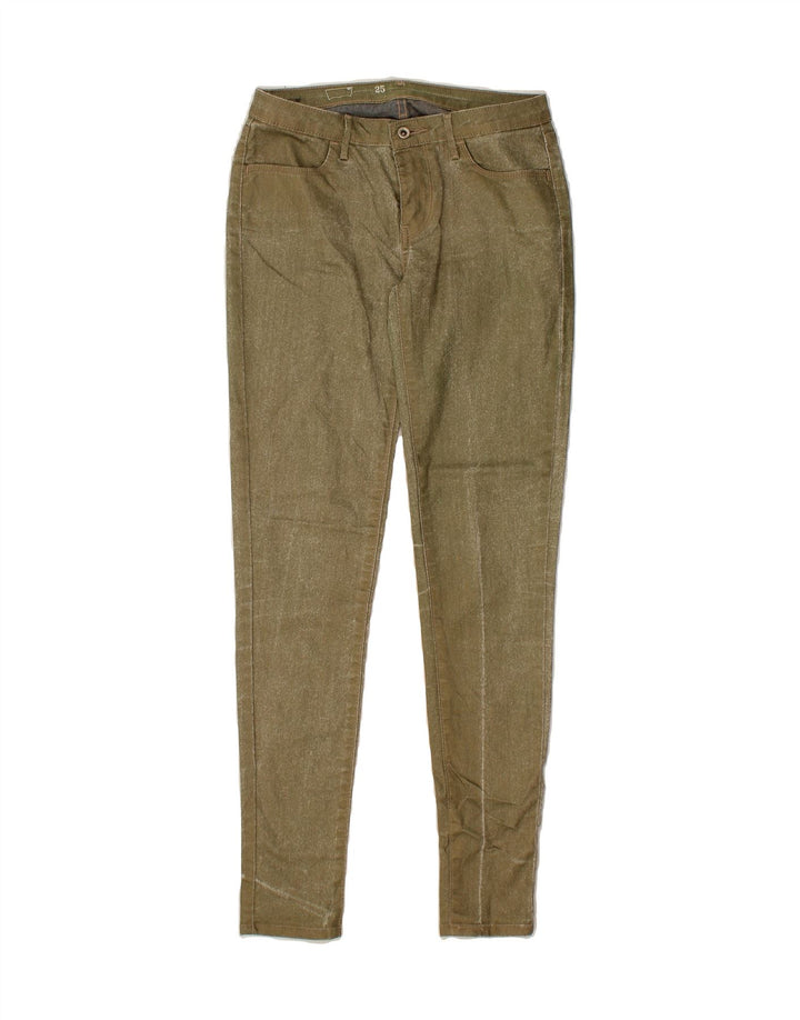 LEVI'S Womens Skinny Jeans W25 L30 Khaki Cotton Vintage Levi's and Second-Hand Levi's from Messina Hembry 