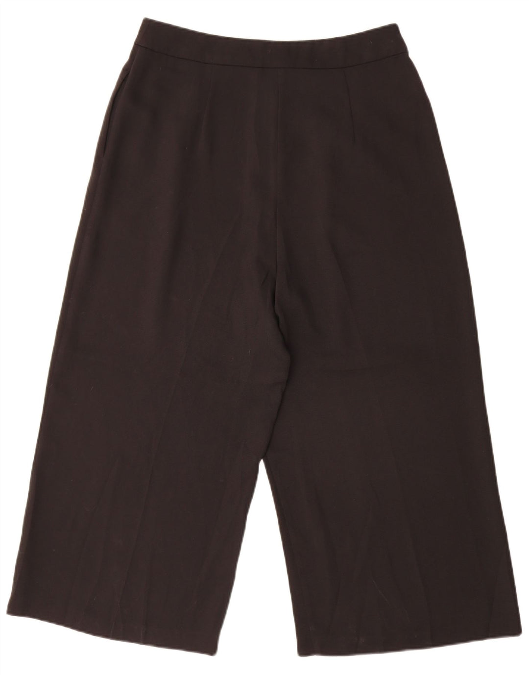 Topshop Womens Pegged Capri Trousers UK 12 Medium W30 L21 Black Polyester