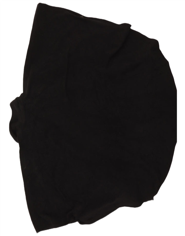Sportstaff Womens Poncho Coat One Size Black Wool