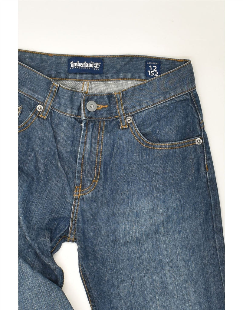 TIMBERLAND Boys Straight Jeans 11-12 Years W26 L27 Blue Cotton | Vintage Timberland | Thrift | Second-Hand Timberland | Used Clothing | Messina Hembry 