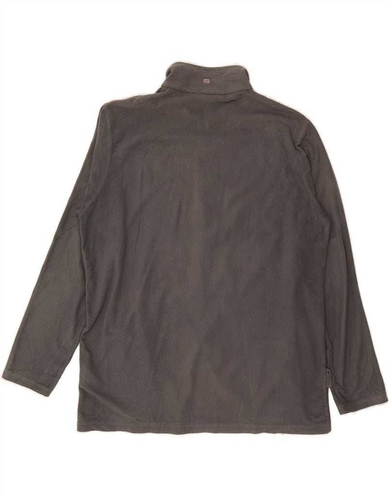 MOUNTAIN WAREHOUSE Mens Fleece Jacket UK 42 XL Grey Polyester Vintage Mountain Warehouse and Second-Hand Mountain Warehouse from Messina Hembry 