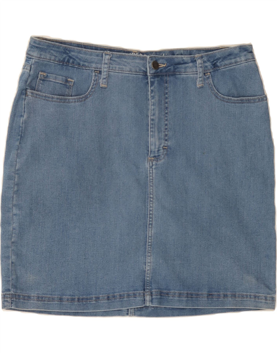 LEE Womens Riders Denim Skirt W38 XL Blue Vintage Lee and Second-Hand Lee from Messina Hembry 