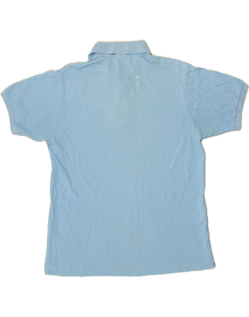 LACOSTE Mens Polo Shirt Size 4 Medium Blue Cotton Vintage Lacoste and Second-Hand Lacoste from Messina Hembry 