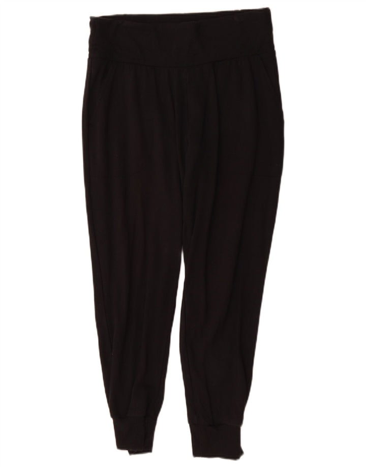 Nike Womens Dri Fit Tracksuit Trousers Joggers UK 14 Medium Black