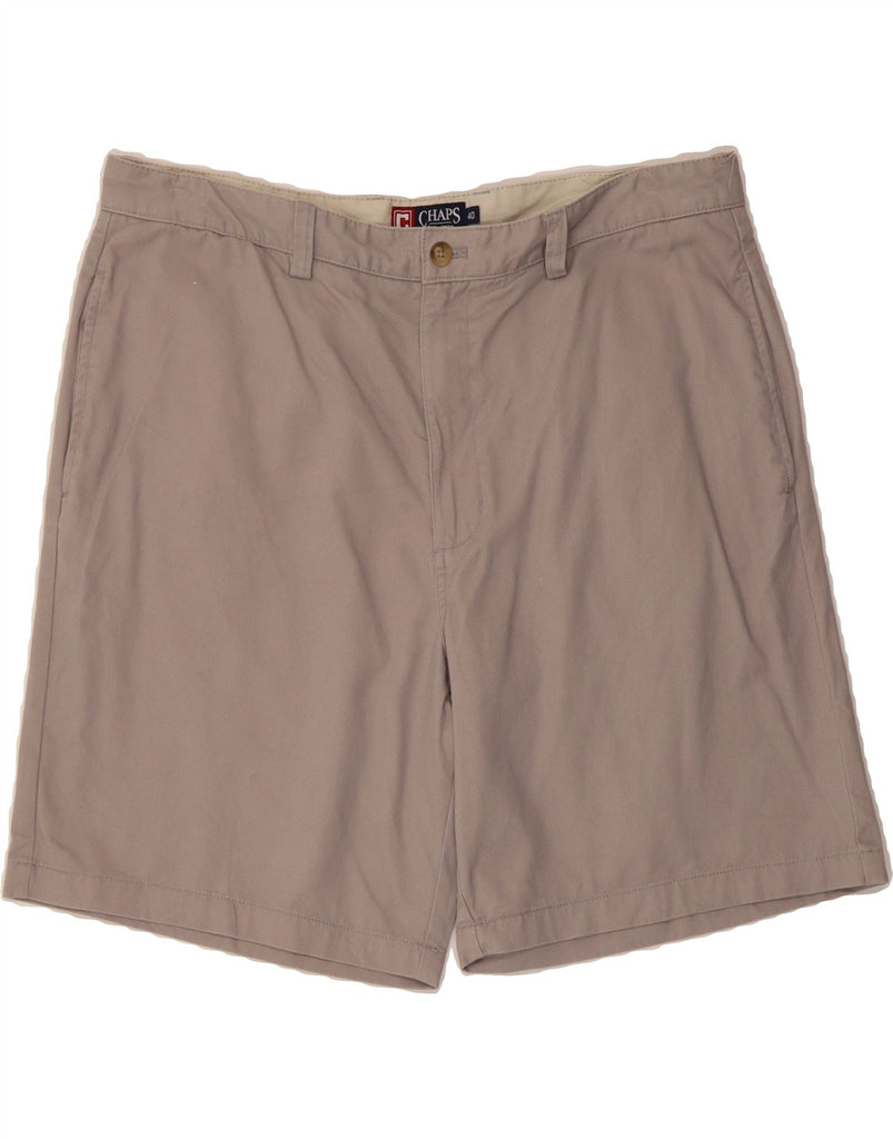 CHAPS Mens Chino Shorts W40 XL Grey Cotton Vintage Chaps and Second-Hand Chaps from Messina Hembry 