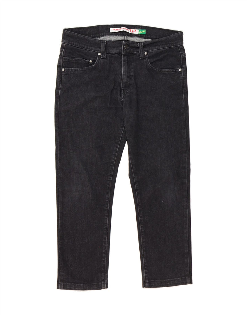 CARRERA Mens 717 Slim Jeans IT 48 Medium W33 L24 Black Cotton Vintage Carrera and Second-Hand Carrera from Messina Hembry 