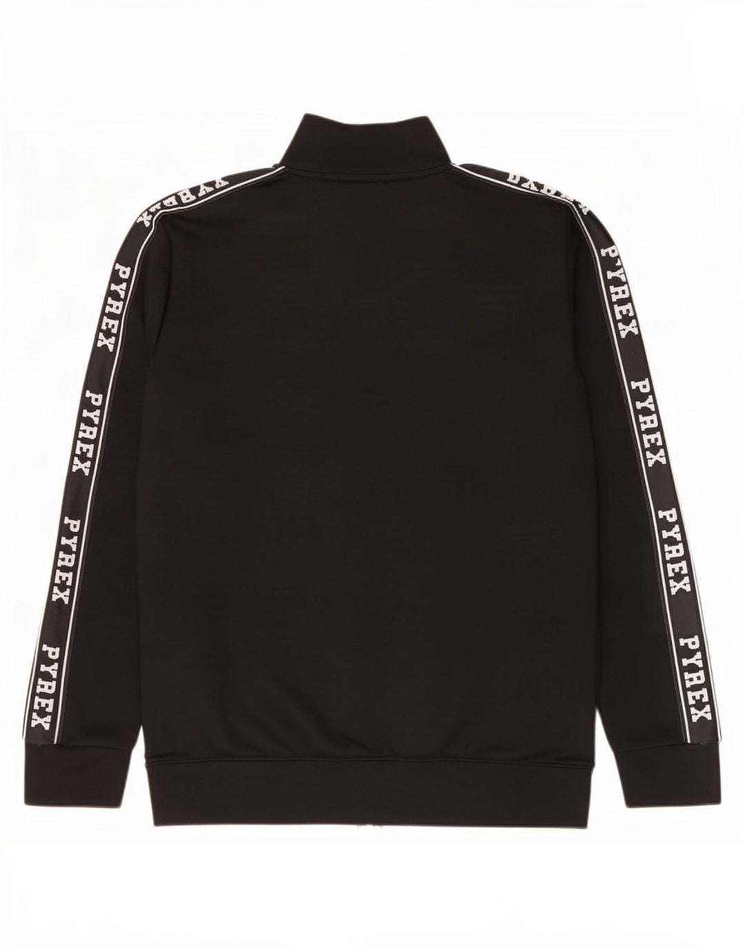 Pyrex Boys Graphic Tracksuit Top Jacket 13-14 Years 2XL Black Polyester