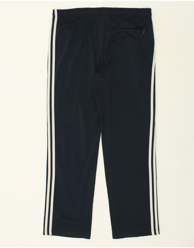 ADIDAS Mens Tracksuit Trousers Small Navy Blue Polyester | Vintage Adidas | Thrift | Second-Hand Adidas | Used Clothing | Messina Hembry 