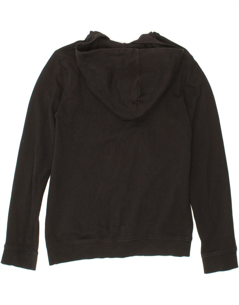 GUESS Girls Zip Hoodie Sweater 11-12 Years Black Cotton Vintage Guess and Second-Hand Guess from Messina Hembry 