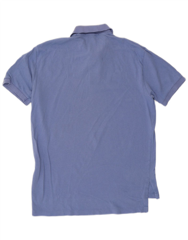 Polo Ralph Lauren Mens Polo Shirt Medium Blue Cotton