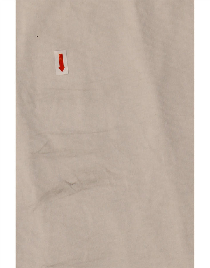 CHAMPION Mens T-Shirt Top Small White