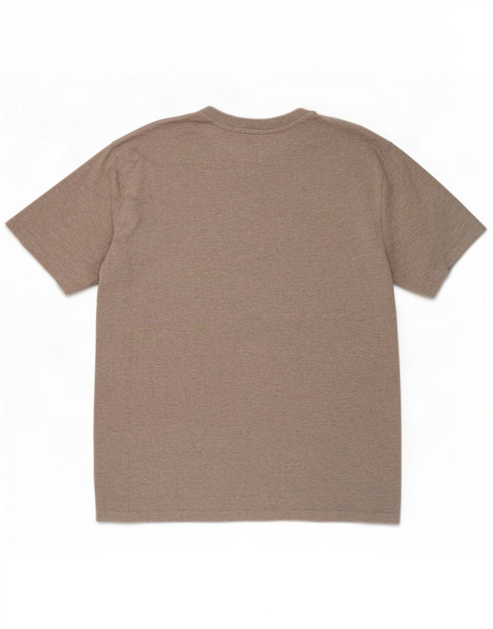 Fila Mens T-Shirt Top Medium Grey Flecked Cotton