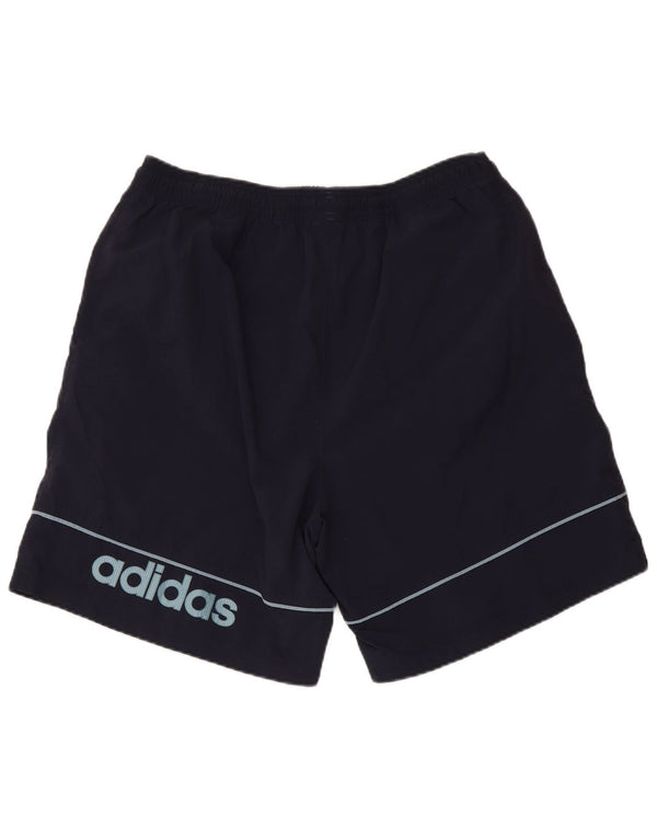 ADIDAS Mens Graphic Sport Shorts XL  Navy Blue Polyamide