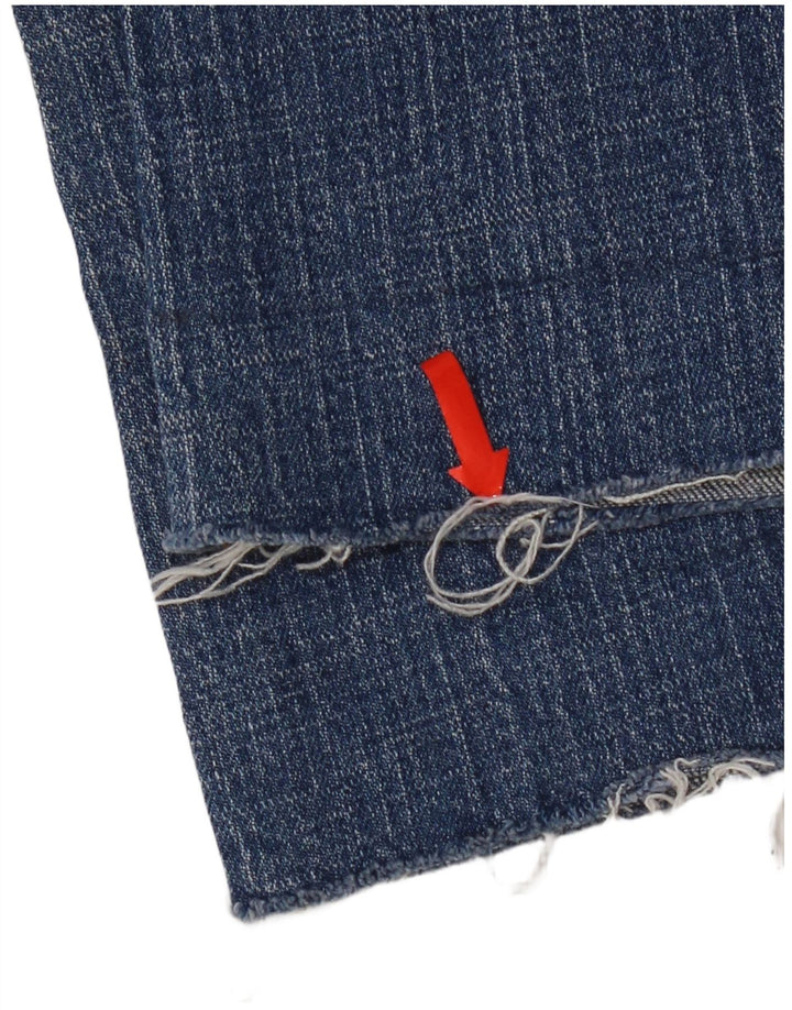 Levi's Womens Straight Jeans US 12 Large W30 L29 Blue Cotton