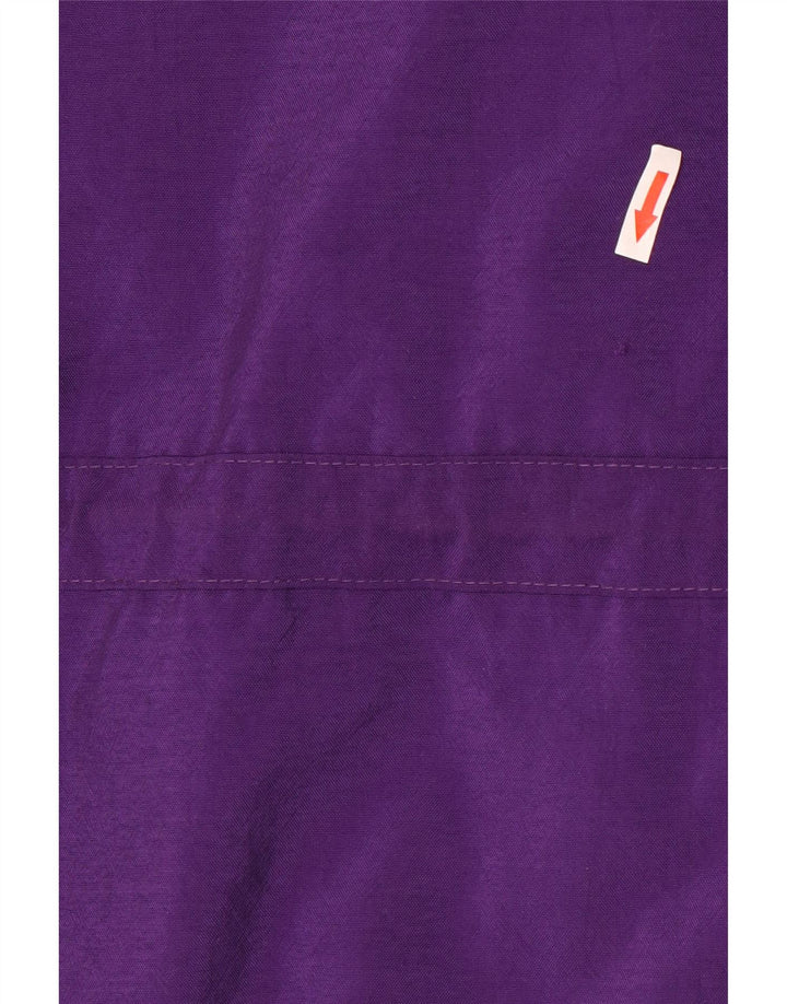 Great Escapes Mens Ski Jacket IT 46 Small Purple Colourblock Polyamide