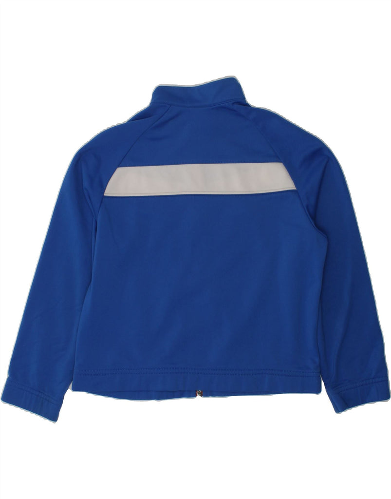 NIKE Boys Tracksuit Top Jacket 7-8 Years XL Blue Colourblock Polyester | Vintage Nike | Thrift | Second-Hand Nike | Used Clothing | Messina Hembry 