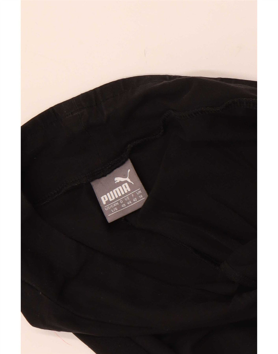 Puma Womens Graphic Leggings UK 14 Medium Black