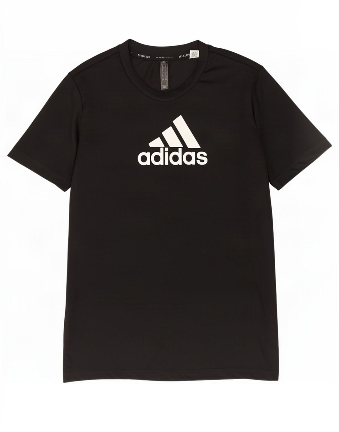 Adidas Womens Graphic T-Shirt Top UK 12/14 Medium Black Polyester