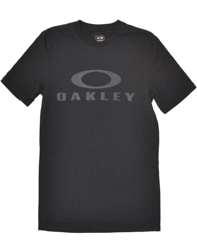 OAKLEY Mens Performance Fit Graphic T-Shirt Top XS Black | Vintage Oakley | Thrift | Second-Hand Oakley | Used Clothing | Messina Hembry 