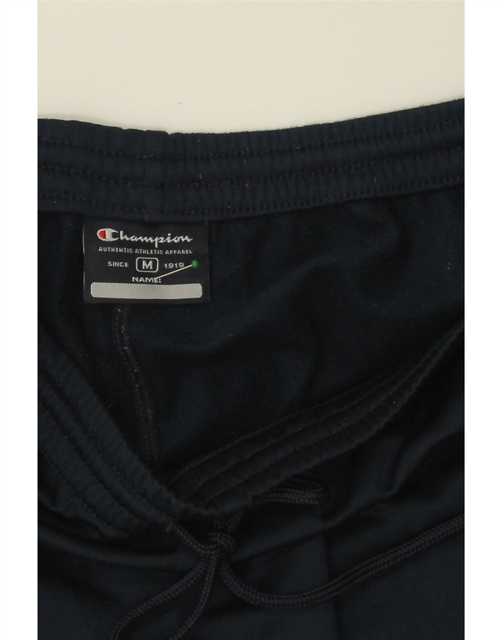 CHAMPION Mens Tracksuit Trousers Medium  Navy Blue Polyester Vintage Champion and Second-Hand Champion from Messina Hembry 