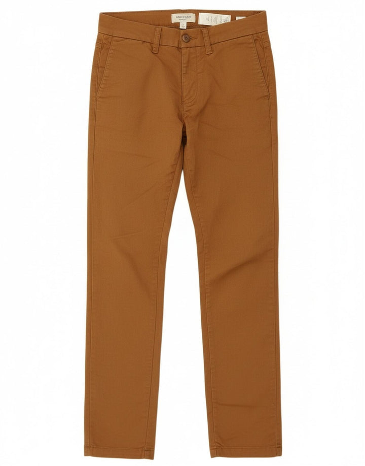 Carhartt Mens Sid Slim Chino Trousers W29 L32 Beige Cotton