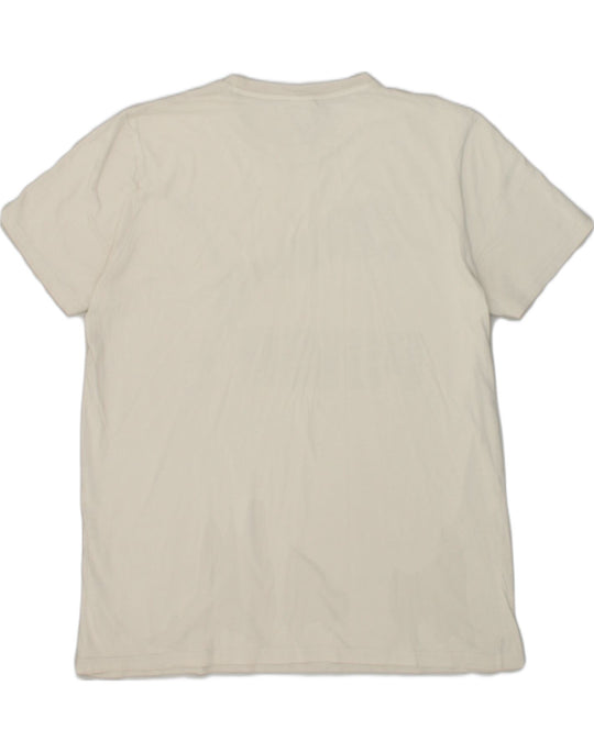 White | | Thrift Mens Shop XL Cotton Clothing & T-Shirt Second-Hand Online PUMA Graphic Top Vintage Off