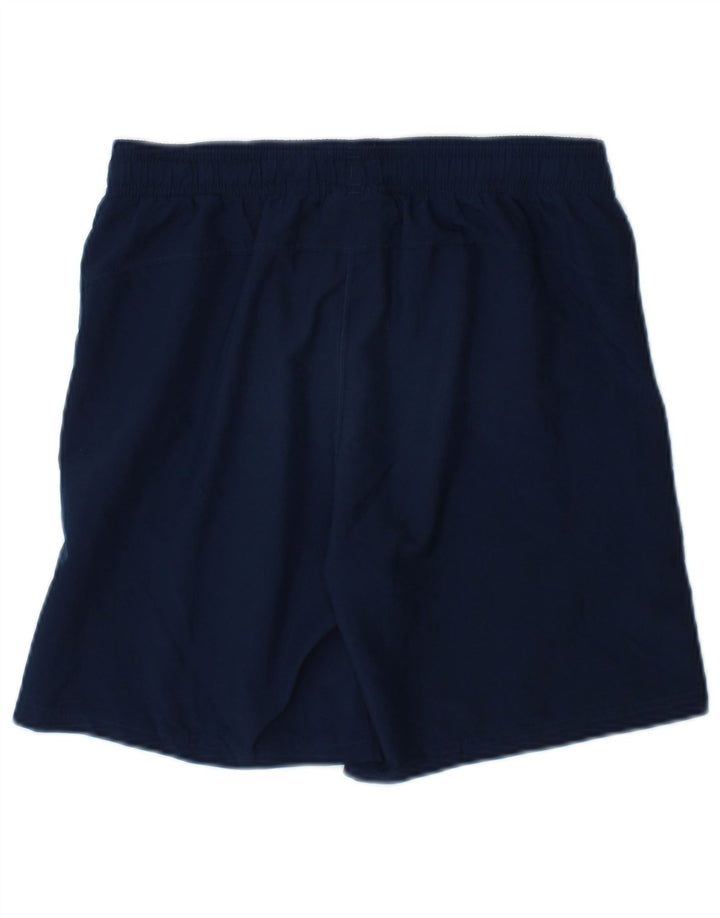 Under Armour Boys Sport Shorts 11-12 Years Large Navy Blue Polyester