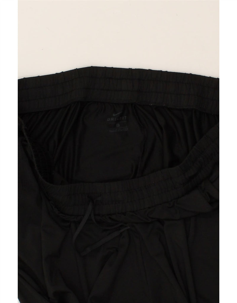 NIKE Womens Tracksuit Trousers UK 20 2XL Black Polyester | Vintage Nike | Thrift | Second-Hand Nike | Used Clothing | Messina Hembry 