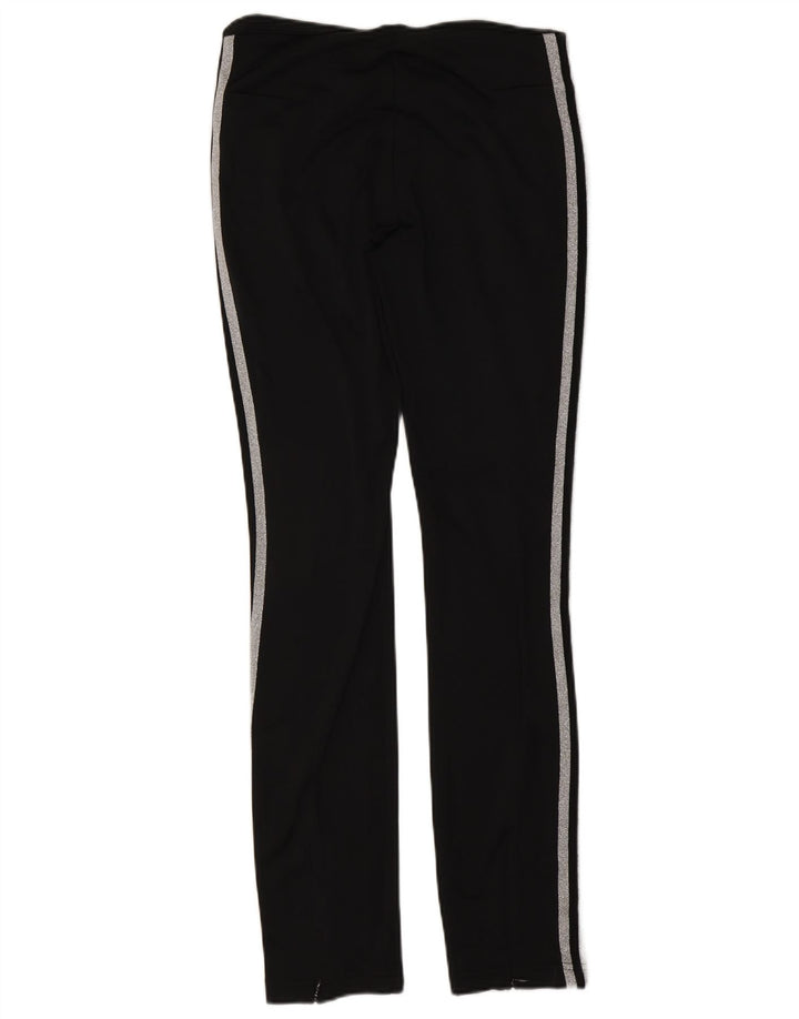 Adidas Womens Tracksuit Trousers IT 42 Medium  Black Polyamide