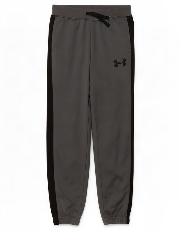 Under Armour Boys Tracksuit Trousers Joggers 9-10 Years Medium Grey