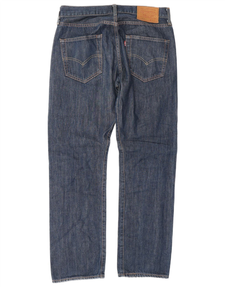 Levi's Mens 501 Straight Jeans W31 L30 Blue Cotton