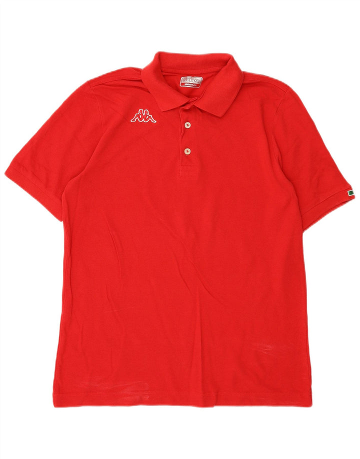 KAPPA Mens Polo Shirt Medium Red