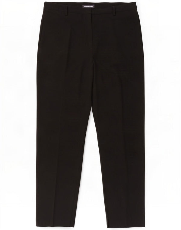 Marks & Spencer Womens Regular Casual Trousers UK 16 Large W34 L29 Black