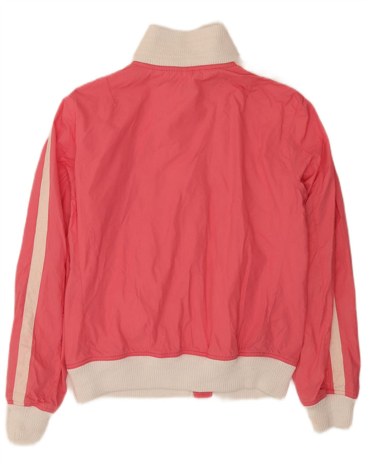 North Sails Womens Tracksuit Top Jacket UK 16 Large Pink Colourblock