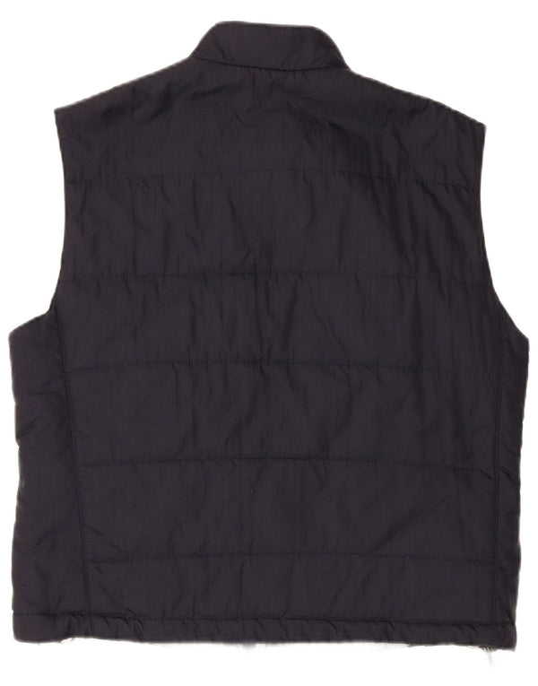 North Sails Mens Padded Gilet UK 38 Medium Navy Blue Polyamide