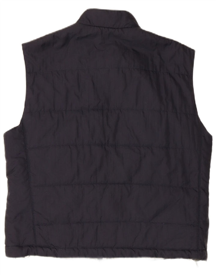 North Sails Mens Padded Gilet UK 38 Medium Navy Blue Polyamide