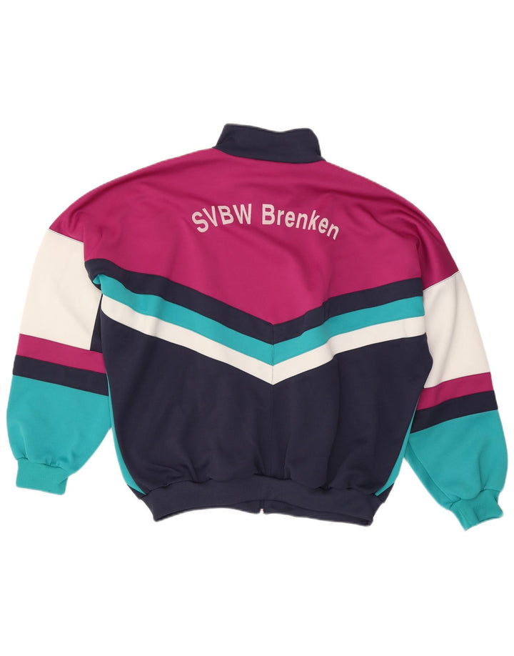 Jako Mens Graphic Tracksuit Top Jacket 2XL Multicoloured Colourblock