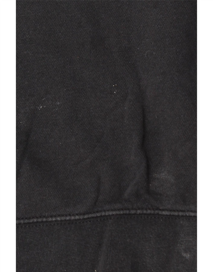 Nike Mens Graphic Sweatshirt Jumper 2XL Black Colourblock Cotton