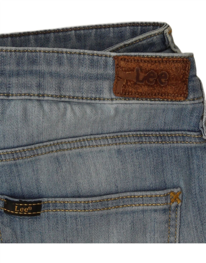 Lee Womens Cropped Jeans W29 L25 Blue