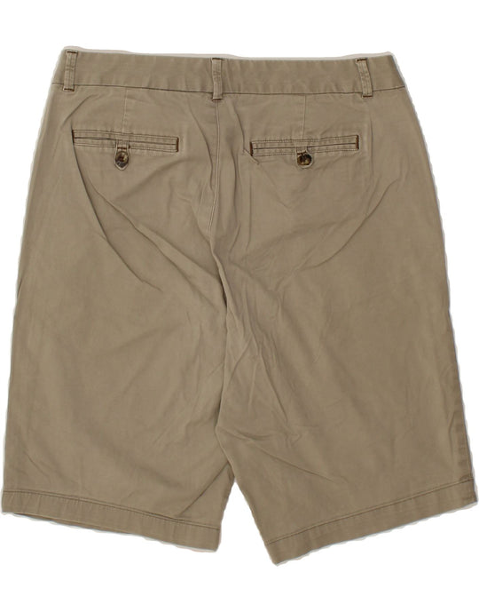 DOCKERS Womens Favorite Fit Chino Shorts US Medium W30 Beige
