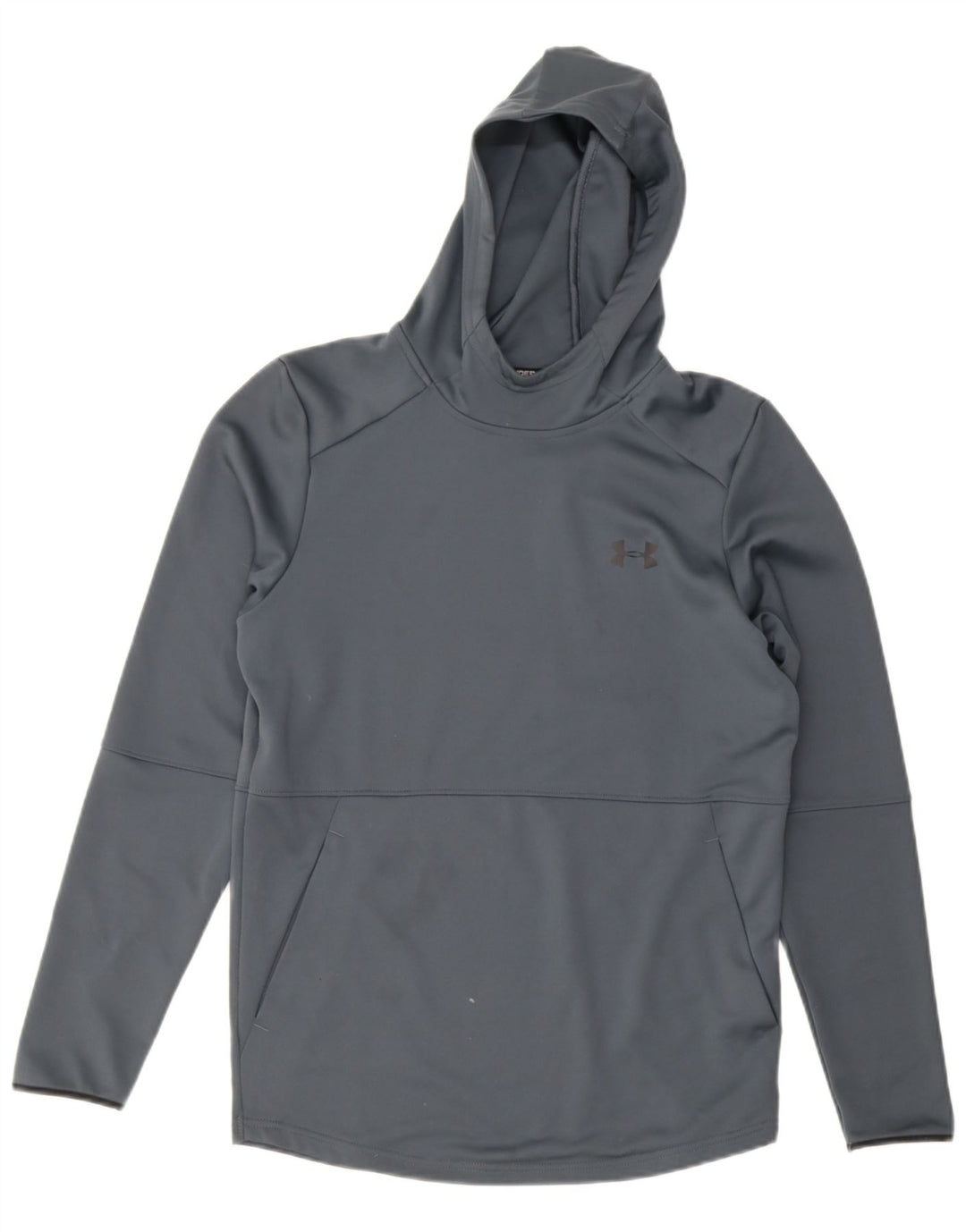 Under Armour Mens Hoodie Jumper Small Grey Polyester
