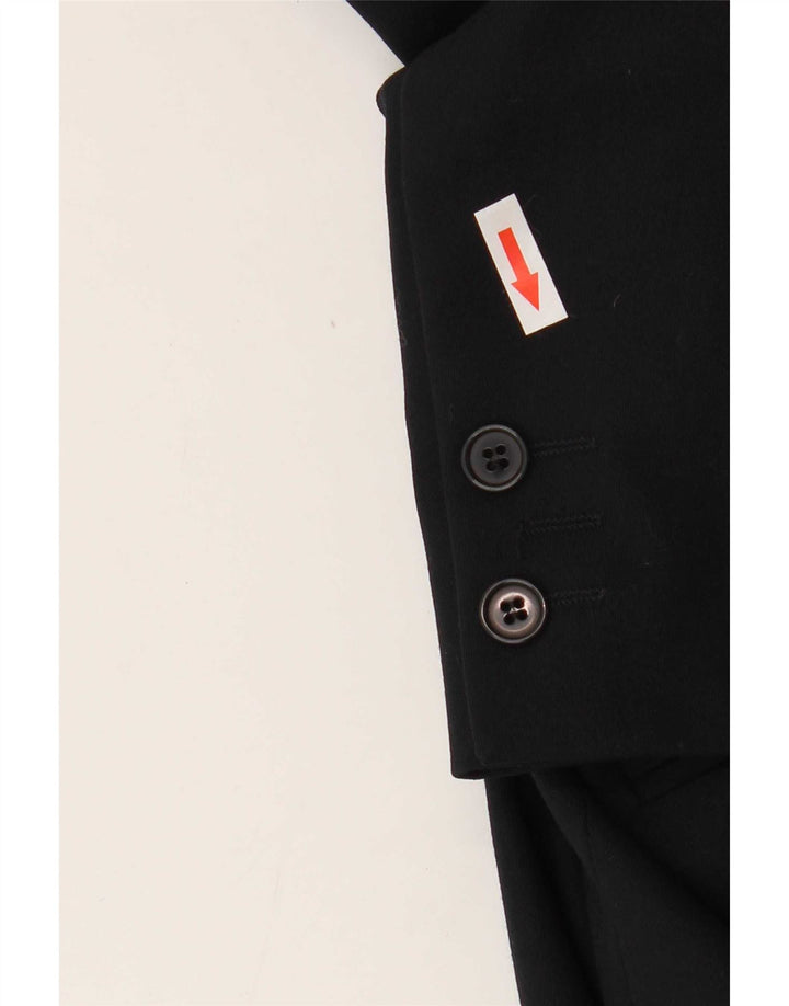 Ferre Mens 2 Button Blazer Jacket UK 38 Medium Navy Blue
