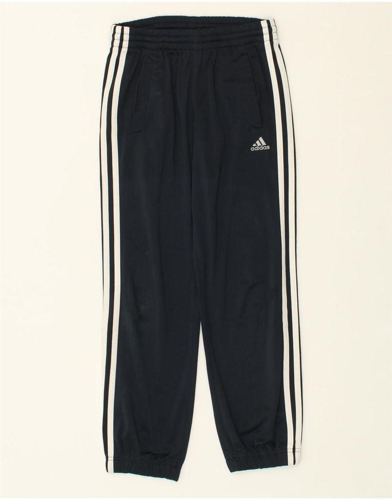 ADIDAS Boys Clima 365 Tracksuit Trousers Joggers 9-10 Years Navy Blue | Vintage Adidas | Thrift | Second-Hand Adidas | Used Clothing | Messina Hembry 